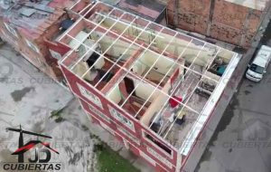 Estructura para tejas en Colombia con JDCubiertas especilizados más de 15 años